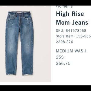 Abercrombie Jeans